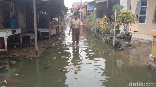 Banjir Rob di Indramayu