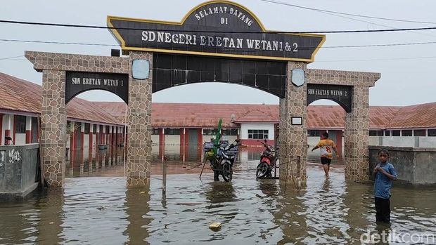 Banjir Rob di Indramayu