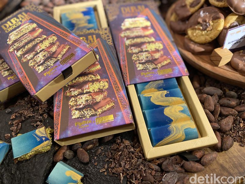 Cokelat Dubai dari Pipiltin Cocoa X Mardin Baklava