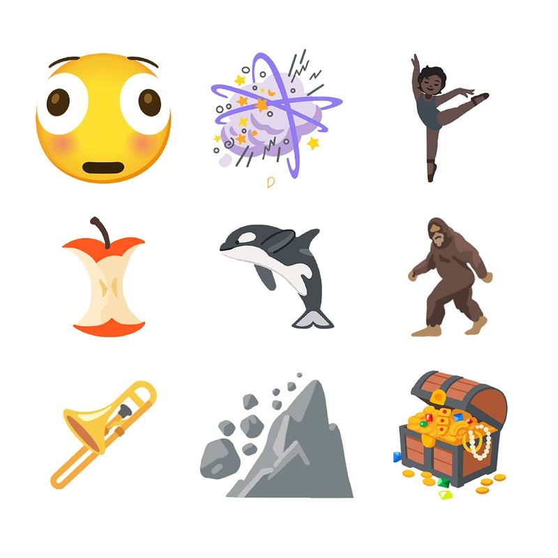 Daftar sembilan emoji baru