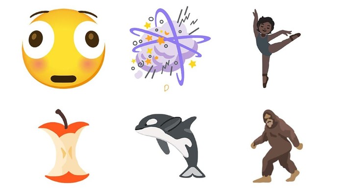 Daftar sembilan emoji baru