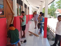 Kontraktor Segel SD di Amarasi Kupang gegara Sisa Pekerjaan Belum Lunas