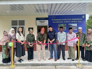CT ARSA Foundation Resmikan Pembangunan RA/TK Nurul Ula Burai di Ogan Ilir