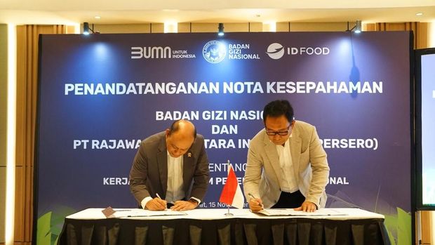 ID Food Jalin Kolaborasi Bersama Badan Gizi Nasional untuk Program Makan Sehat Bergizi. (Dok. ID Food)