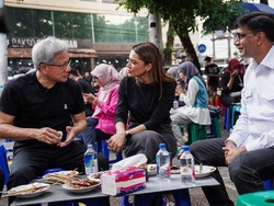 Bos Indosat Ajak Bos Nvidia Makan Gultik di Emperan Blok M