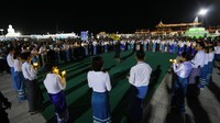 Festival tahun ini yang berlangsung selama lima hari tersebut menampilkan penerbangan balon udara pada siang dan malam hari, berbagai tarian tradisional, pertunjukan musik, serta kompetisi olahraga.  