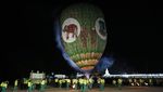 Kemeriahan Festival Balon Udara di Myanmar