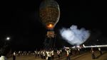 Kemeriahan Festival Balon Udara di Myanmar