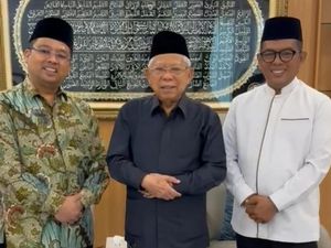 Maruf Amin Dukung Andra Soni, Ajak Kiai Seluruh Banten Ikut Mendukung