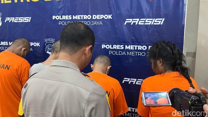 Muncikari wanita di Depok ditangkap polisi (Devi Puspitasari/detikcom)