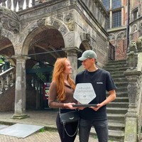 Pien Boone adalah salah satu WAGs timnas yang sering memberi dukungan kepada pasangan saat berlaga. Beberapa kali Pien tampak menghadiri laga Jay di Indonesia, mungkin juga termasuk hari ini.Foto: Instagram/TikTok