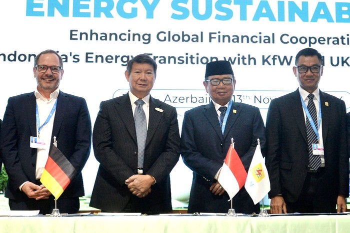 Pemerintah Indonesia melalui Utusan Khusus Presiden RI Hashim Djojohadikusumo berhasil memikat pendanaan hijau sebesar EUR 1,2 miliar untuk sektor kelistrikan dari Kreditanstalt für Wiederaufbau (KfW) pada ajang Conference of the Parties (COP) 29 di Baku, Azerbaijan.