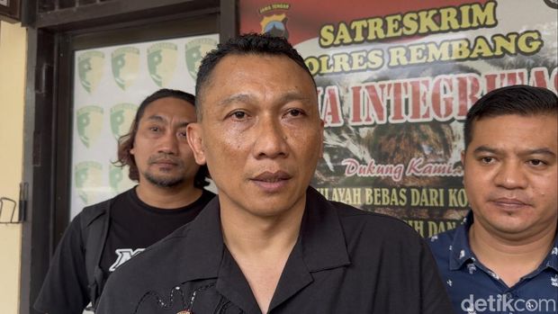 Kasat Reskrim Polres Rembang AKP Heri Dwi Utomo saat dikonfirmasi derikJateng di Mapolres Rembang, Jumat (15/11/2024).