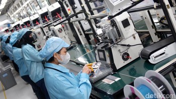 Find X8 Series, dengan melalui proses produksi dan kontrol kualitas yang ketat. Diproduksi di pabrik Oppo Manufacturing Indonesia Foto: Adi Fida Rahman/detikINET