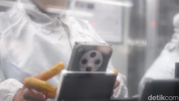 Pengujian kamera setelah dirakit. Foto: Adi Fida Rahman/detikINET