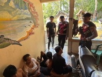 Polisi Gerebek Kampung Narkoba di Banyuasin, 7 Orang Diamankan