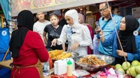 Terakhir ini keseruan Putri ditemani Uya Kuya, saat mampir ke acara festival kuliner di kota Lampung.  Foto: Instagram @putri_zulhas