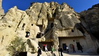 Hingga saat ini, museum tersebut menjadi spot favorit turis mancanegara saat berkunjung ke Turki. (Murat Oner Tas/Anadolu Agency/Getty Images) 