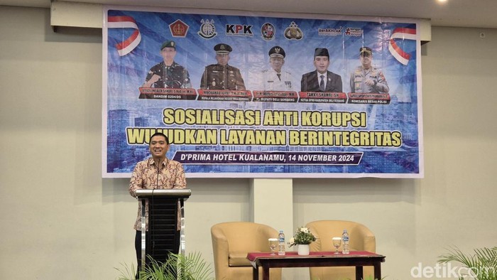 Satgassus Pencegahan korupsi Polri Sosialisasi Antikorupsi di Deli Serdang