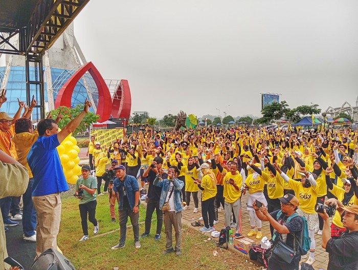 Ahmad Luthfi hadir di HUT Golkar Ke-60 di Banyumas.