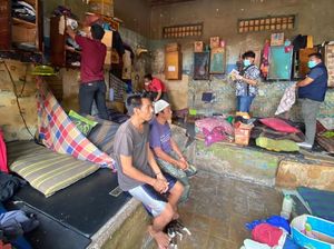 Polisi Geledah Lapas Tanjung Raja Usai Viral Warga Binaan Diduga Pesta Sabu