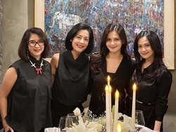 7 Foto Cut Tary Ultah ke-47, Dirayakan Bareng Ersa Mayori Hingga Lulu Tobing