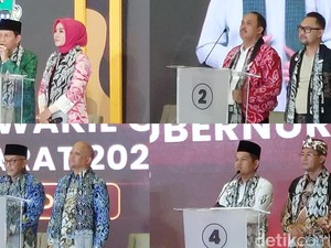Gaya dan Perbedaan Penampilan dalam Dua Kali Debat Paslon Pilgub Jabar 2024
