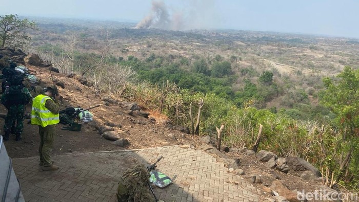 Gelar latihan TNI dan ADF di Situbondo