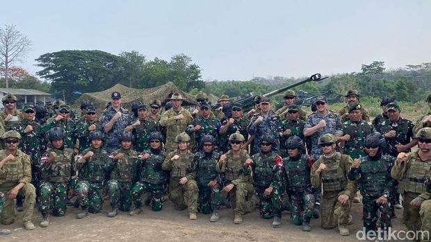 Gelar latihan TNI dan ADF di Situbondo