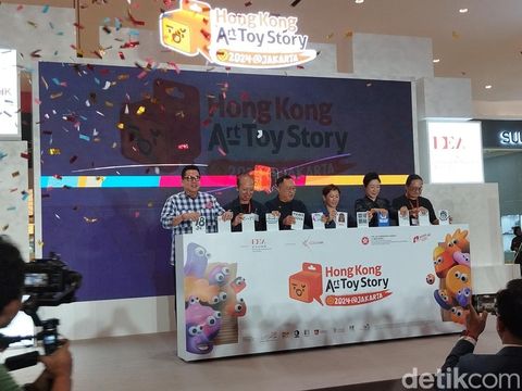 HK Art Toy Story 2024 sudah dibuka dan berlangsung hingga 24 November di Main Atrium, Mall of Indonesia (MOI), kawasan Kelapa Gading, Jakarta Utara,