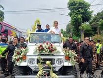 Jokowi Ikut Kampanye Ahmad Luthfi-Gus Yasin, Keliling Banyumas Naik Hardtop