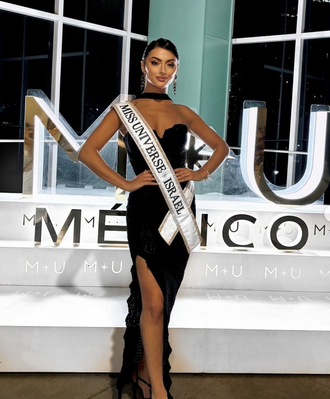 “Negara yang sangat tidak pantas untuk bersaing. Ini bukan negara,” komentar netizen dari Indonesia.  Foto: dok. Instagram @missuniverse.israel