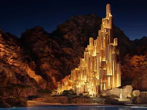Kontroversi Proyek Hotel Mirip Film Lord of the Rings di Arab Saudi