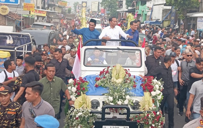 Pawai Jokowi, Luthfi-Yasin