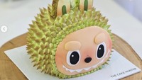 Kalau suka durian sekaligus Labubu, maka cake ini cocok untukmu! Siapa sangka unsur durian dan Labubu bisa dikawinkan seperti ini. Foto: thecakehunter2017