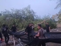 Polres Sampang Obrak abrik 2 Arena Judi Sabung Ayam