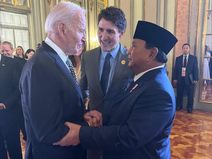 Prabowo bersama Pemimpin Dunia