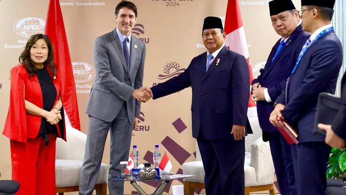 Prabowo bertemu PM Kanada