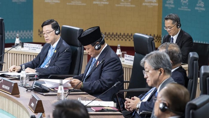 Prabowo di KTT APEC