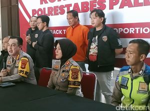 Pria yang Ngaku Mantan Brimob dan Pukul Polisi di Palembang Ditangkap