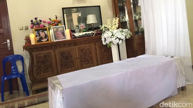 Rumah duka Jessica Sollu alias Chika atau Jeje di Kota Palopo.