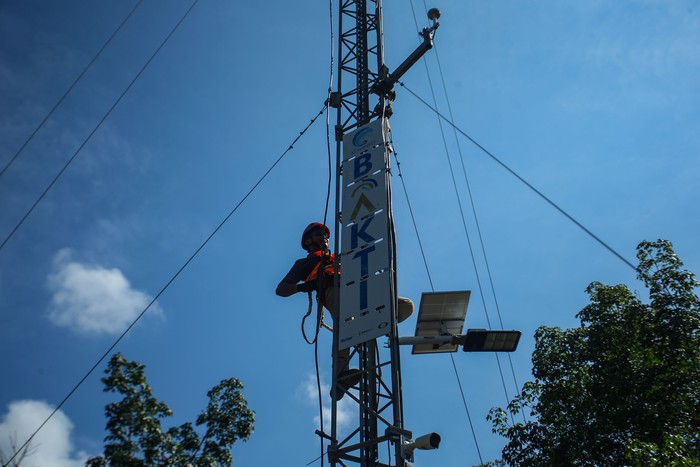 Tower BTS di Kepulauan Anambas