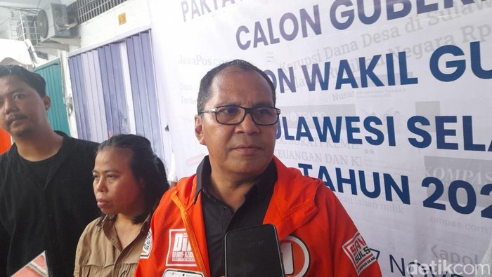 Calon Gubernur Sulsel nomor urut 1 Mohammad Ramdhan Danny Pomanto.