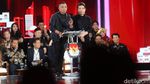 Gaya Cagub-Cawagub Jakarta Sampaikan Pernyataan Penutup Debat Pamungkas