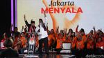 Gaya Cagub-Cawagub Jakarta Sampaikan Pernyataan Penutup Debat Pamungkas