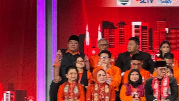 Jubir Anies, Sahrin Hamid, hadiri debat ketiga Pilgub Jakarta 2024