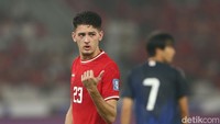 23 adalah nomor punggung baju Timnas Indonesia yang dipakai. Foto: Rifkianto Nugroho/detikcom