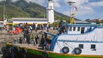 Kapal Motor Kayu Jadi Andalan Transportasi Antarpulau di NTT