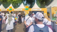 Funwalk juga diikuti oleh Brand Ambassador BYOND by BSI yaitu Atta Halilintar, Hermansyah, Said Bajuri dan dihadiri juga oleh public figure lainnya : Dimas Seto, Titi Kamal, Dini Aminarti dan Ricky Harun. Dok. BSI/BNR