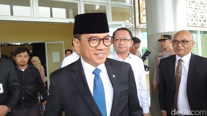 Menteri Desa, Pembangunan Daerah Tertinggal, dan Transmigrasi RI, Yandri Susanto (M Iqbal/detikcom)